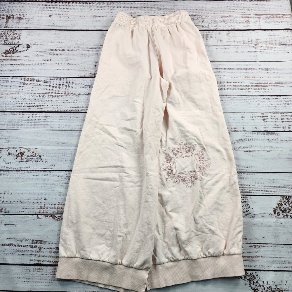Boys Lie What Are You Going To Do Without Him Pants Womens XS Pink Sweatpants
